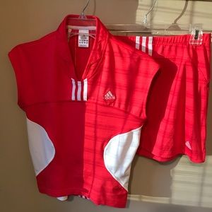 Addidas ladies tennis outfit